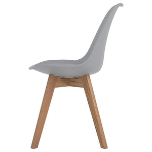 Caballo - Polypropylene Dining Side Chair (Set of 2) - Gray