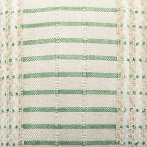 Rowton - White / Green - Pillow
