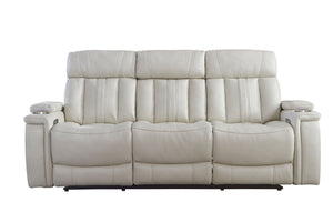 Royce - Power Reclining Sofa And 2 Recliners - Fantom Ivory