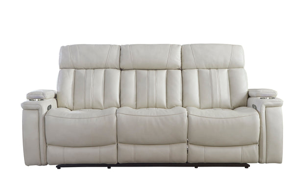 Royce - Power Reclining Sofa And 2 Recliners - Fantom Ivory