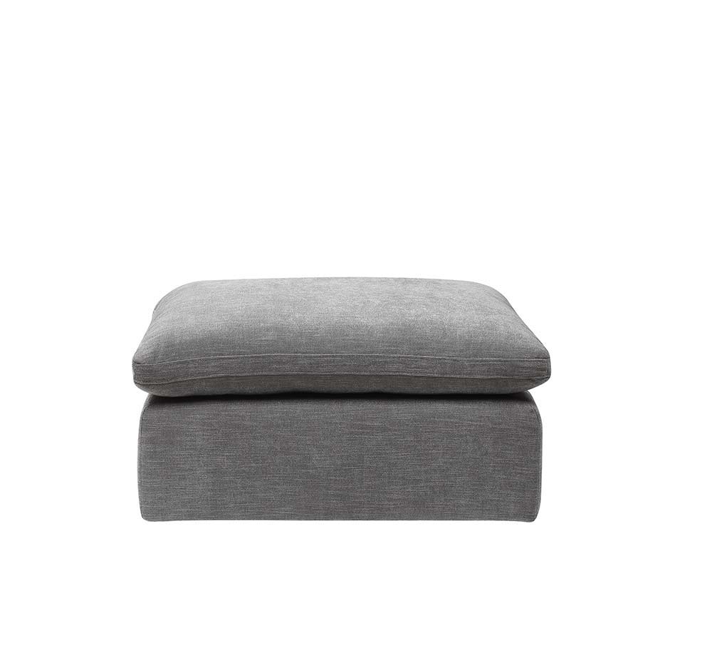 Complete your living room with the unique design and sink-in comfort of the Naveen modular collection. Add both contemporary and modern taste with this beautiful group wrapped in a relaxing hue fabric. This group comes with multiple seating options of wed