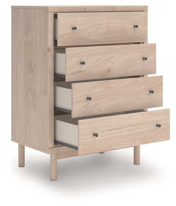Arloster - Tan - Four Drawer Chest