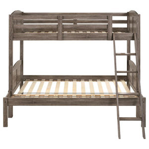  restful retreat. Along the top bunk are safety guar