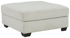 What a pleasant surprise: high-end luxury made comfortably affordable. Thatâ€™s what makes this ottoman in stone gray so alluring. Made exclusively for those wanting to make a designer statement, this finely crafted ottoman is dressed to impress with cris