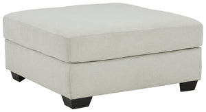 What a pleasant surprise: high-end luxury made comfortably affordable. Thatâ€™s what makes this ottoman in stone gray so alluring. Made exclusively for those wanting to make a designer statement, this finely crafted ottoman is dressed to impress with cris