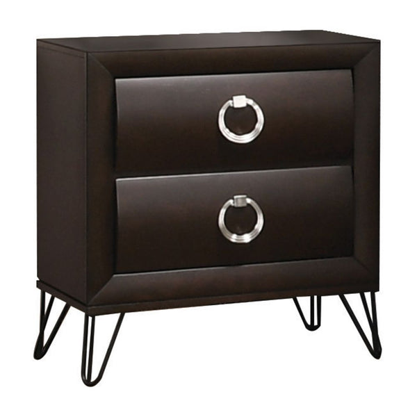 KD Leg, 2 Drw Drawer: Curved Fronts, GLIDE Center Metal (Kenlin), DOVETAIL English Front & Back, FELT-LINED Top Drawer ONLY, Safety Stop Included, Manual/Self-Close, Hardware: Single Pull Ring, Stainless Steel CONSTRUCTION Wooden Case: Wood (Rbw), Wood Ve