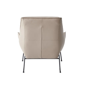 Zusa - Accent Chair & Ottoman - Khaki