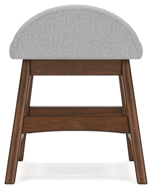 Lyncott - Light Gray / Brown - Home Office Desk Chair