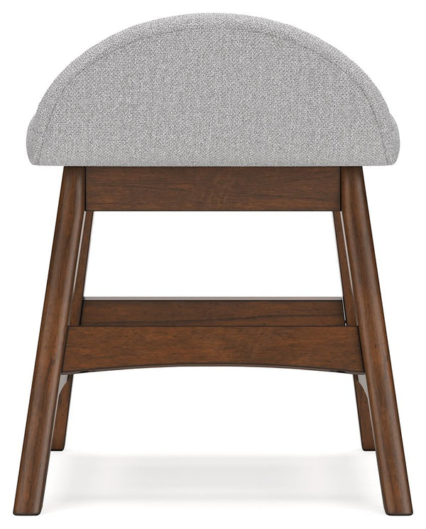 Lyncott - Light Gray / Brown - Home Office Desk Chair