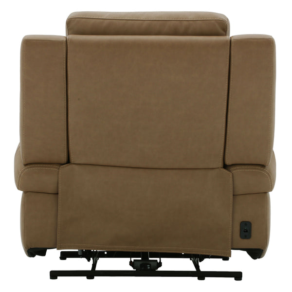 Momentum - Power Zero Gravity Recliner With Heat And Massage - Cashew
