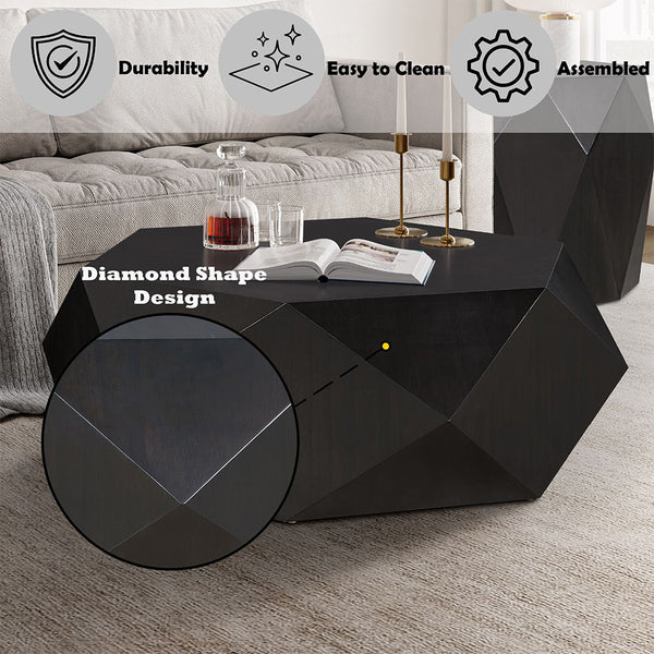 Hanniel - Coffee Table - Black