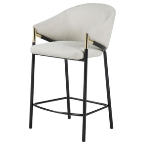 Chadwick - Fabric Upholstered Counter Chair (Set of 2) - Beige