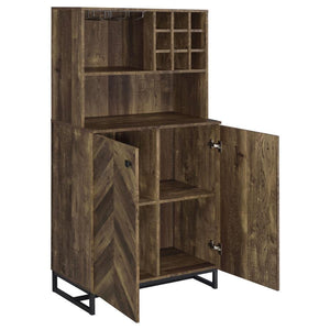  it offers function and flair in equal measure. The mixed material construction