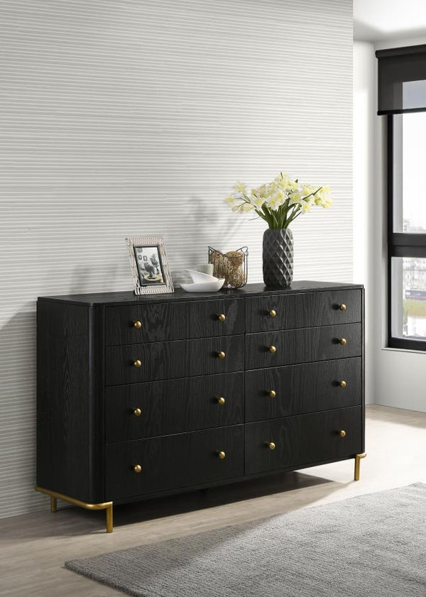  helping to keep your bedroom tidy and organized. Top drawers are lined with f