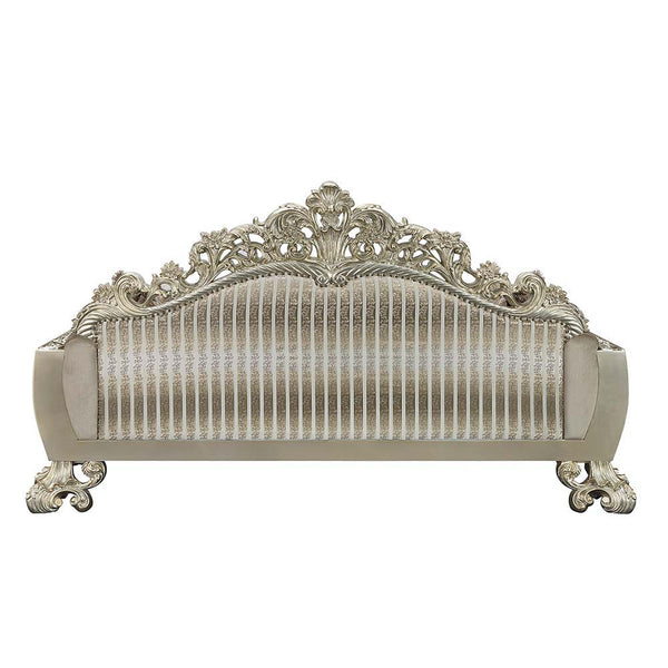  Fabric & Antique Gold Finish