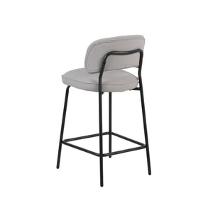 Blythe - Vegan Leather Counter Chair (Set of 2) - Ivory