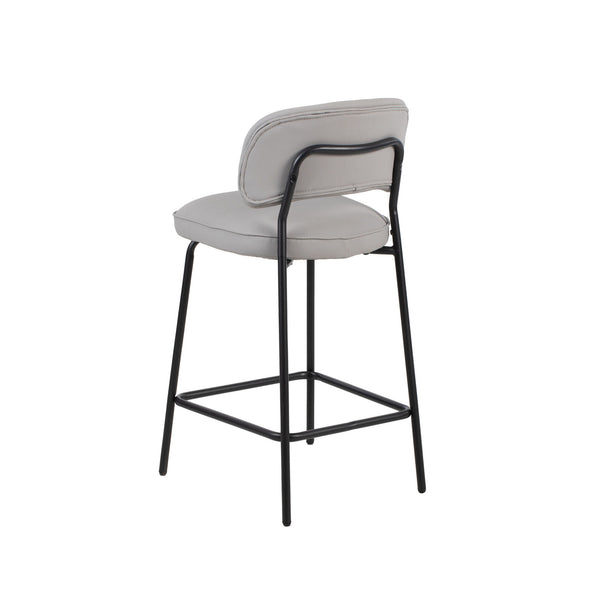 Blythe - Vegan Leather Counter Chair (Set of 2) - Ivory