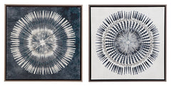 Dynamic duo. Sporting an organic abstract and watery, wonderful palette, this 2-piece framed wall art set is a natural fit for virtually any space.<br/><br/><b>Product Features</b><ul><li>Framed gallery wrapped canvas</li><li>Giclee reproduction</li><li>S