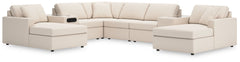 Looking cool and contemporary is great. But when it comes down to it, youâ€™re all about low-maintenance lounging. With the performance fabric on this sectional with chaise, cleaning spills is a breeze. Its customizable modular design caters to your ever-