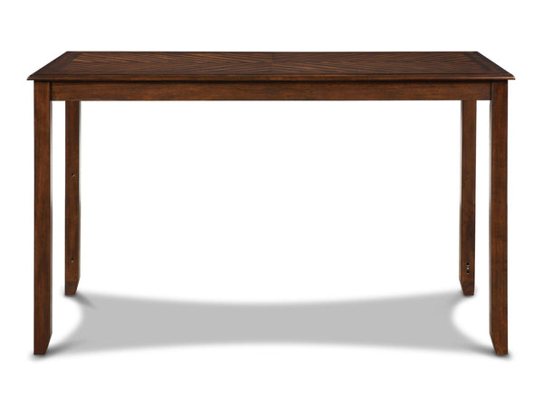 Amy - 5 Piece Counter Dining Set (Table With Storage & 4 Chairs) - Cherry