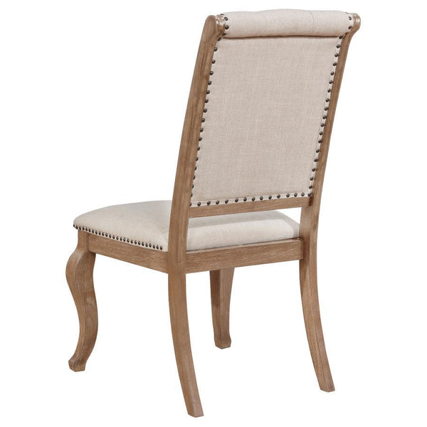 Brockway - Upholstered Dining Chair (Set of 2) - Barley Brown
