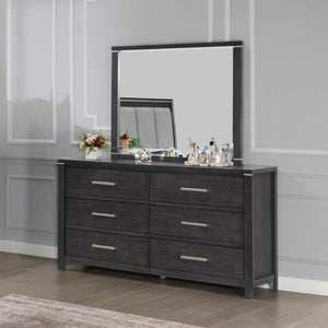 Odessa - Mirror - Charcoal