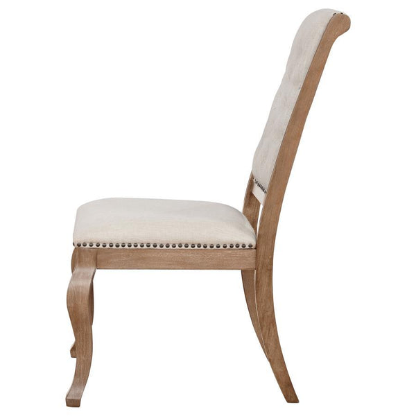 Brockway - Upholstered Dining Chair (Set of 2) - Barley Brown