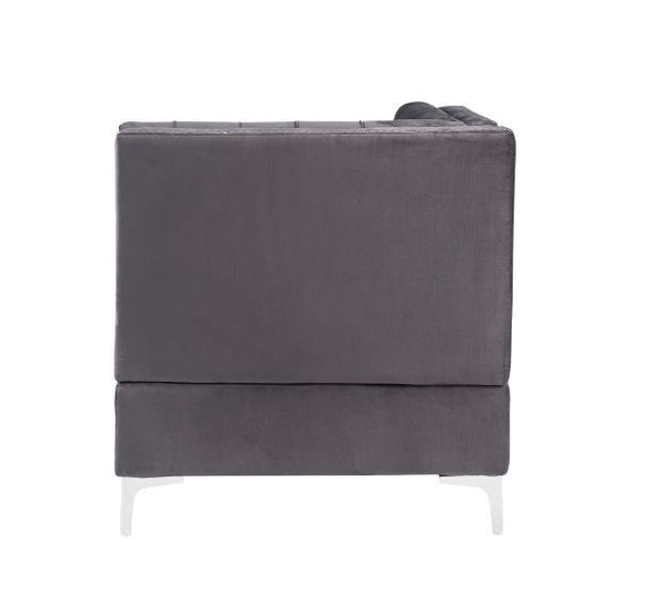  and a nail head trim accent for a tailored touch. Foam padding offers comfortable cushioning. Design