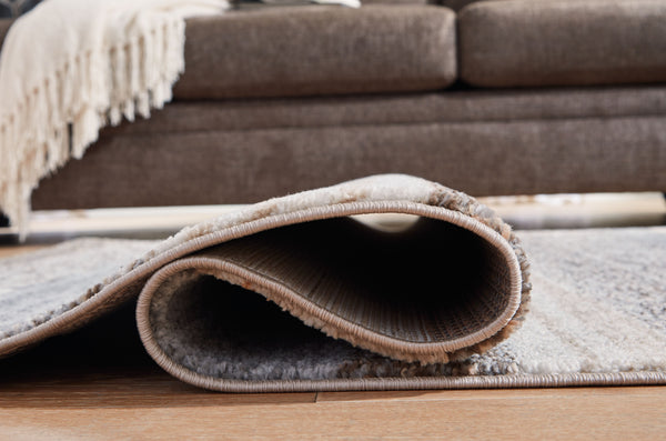 Sethburn - Cream / Brown / Gray - Large Rug