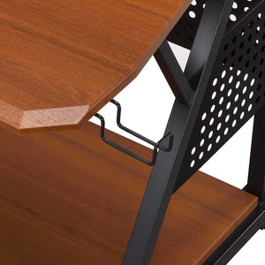 Willow - Music Desk - Cherry & Black Finish