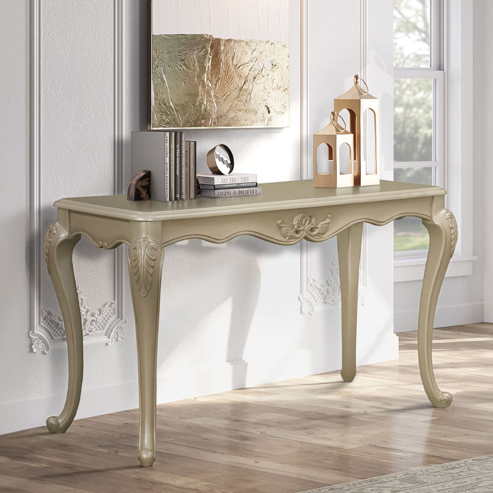 The Libertee collection sofa set is a blend of classic elegance and modern comfort. Finished in champagne, this set features a KD back, legs, and armrests with a wooden inner frame. The tight back and loose seat cushions, constructed with pocket coils, en