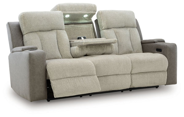  wireless charging and a drop-down table. One-touch reclining and adjustable headrests let you find your 