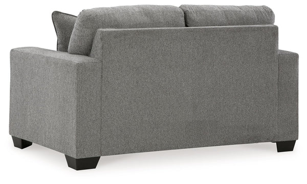 Deltona - Graphite - Loveseat