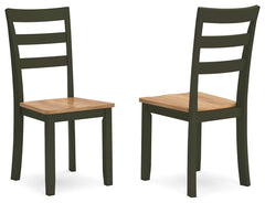 Complement your homeâ€™s simply relaxed sensibility with this dining chair. A charming green hue offers a chic contrast to the natural wood tone, for a casual look that vibes well with a variety of aesthetics. Its hard, contoured seat design prioritizes b