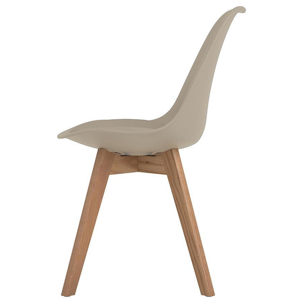 Caballo - Polypropylene Dining Side Chair (Set of 2) - Tan