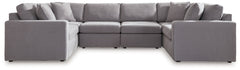 Looking cool and contemporary is great. But when it comes down to it, youâ€™re all about low-maintenance lounging. With the performance fabric on this sectional, cleaning spills is a breeze. Its customizable modular design caters to your ever-changing nee