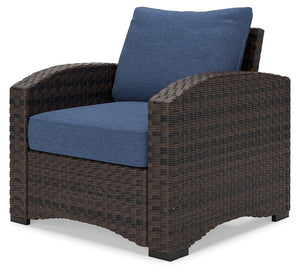  aluminum frame and Nuvella+ upholstered cushions offer years of beauty. Designed for easy maintenance