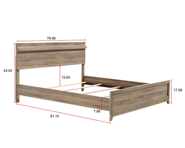  with its clean lines and subtle headboard design