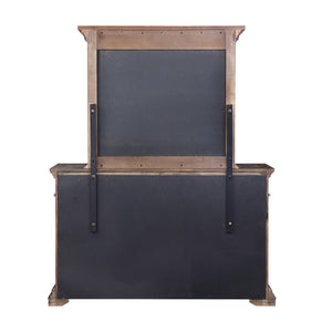 Mar Vista - Dresser & Mirror - Walnut