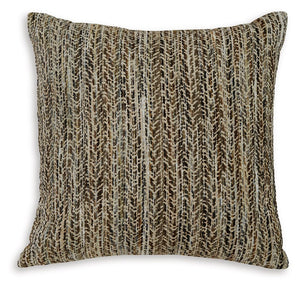 This accent pillow is sure to add a sense of style to your well-edited space. With a relaxed chevron pattern in muted colors, it coordinates easily with existing decor. Loosen up a little and get in touch with your bohemian-chic side.<br/><br/><b>Product 