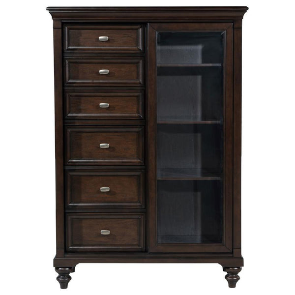  offering a display space for decor or eas