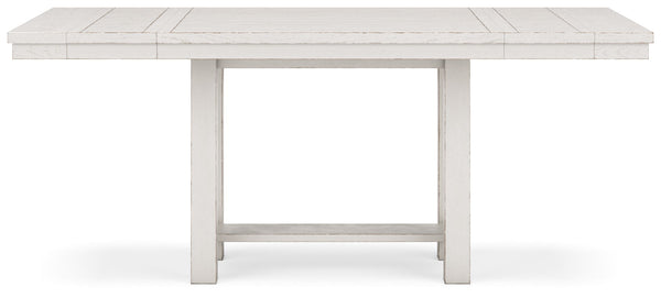 Robbinsdale - Antique White - Rectangular Counter Height Dining Extension Table