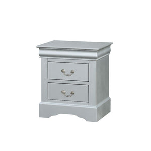 Louis Philippe - Nightstand - Platinum