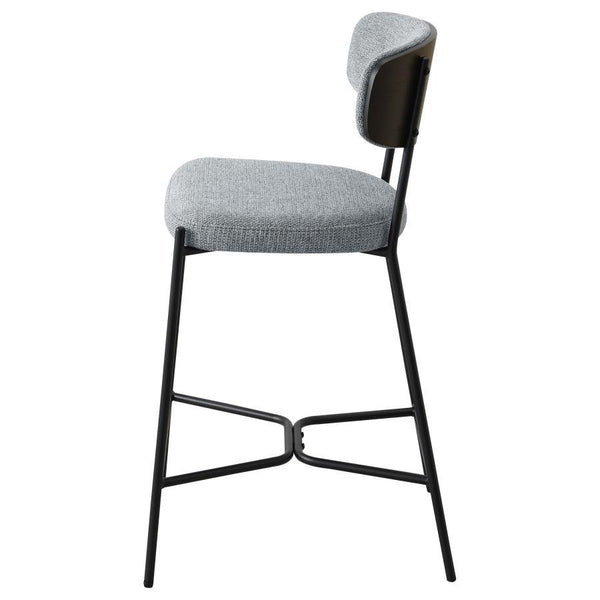 Elison - Counter Height Bar Stool (Set of 2) - Gray