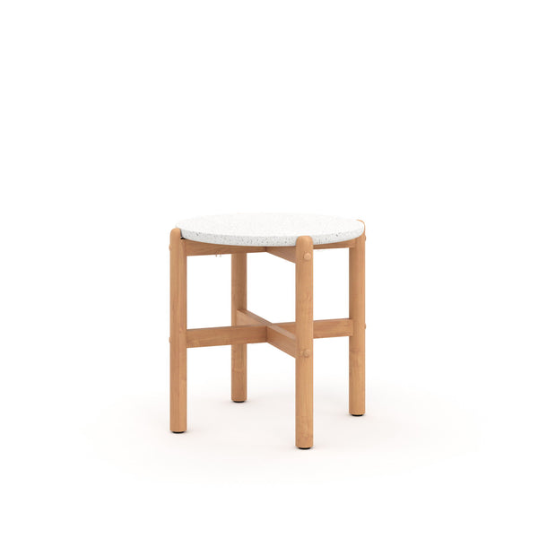 The Solstice End Table is a blend of elegance and durability