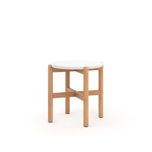 The Solstice End Table is a blend of elegance and durability