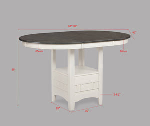  this set is perfect for everyday meals and casual gatherings. The grid-back chairs offer supporti