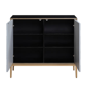 Quilla - Accent Table - Black