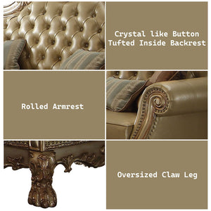  introducing new finish creates whole new different environment of your living room. This new Dresden traditional collection has decorative carving
