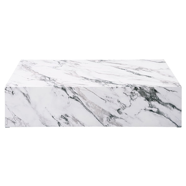  exudes modern elegance. Its clean lines and spacious surface make it a perfect centerpiece for your living room. This table seamlessly blends style and functionality